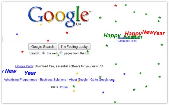 Google's New Year treat!