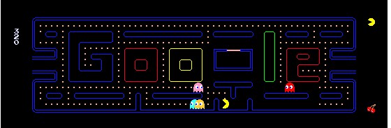 Google celebrates Pacman's 30th Anniversary with playable front page