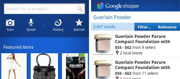 Google Shopper 2.0 offers speedier deal finding for Android