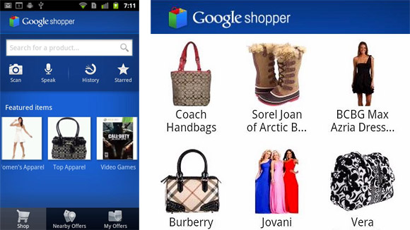 Google Shopper 2.0 offers speedier deal finding for Android