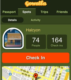 Gowalla for Mobile Web on Android