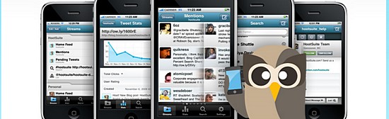 HootSuite iPhone Twitter app greets compulsive Twitterers