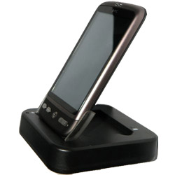 HTC Desire USB desk cradle and second battery charger: review
