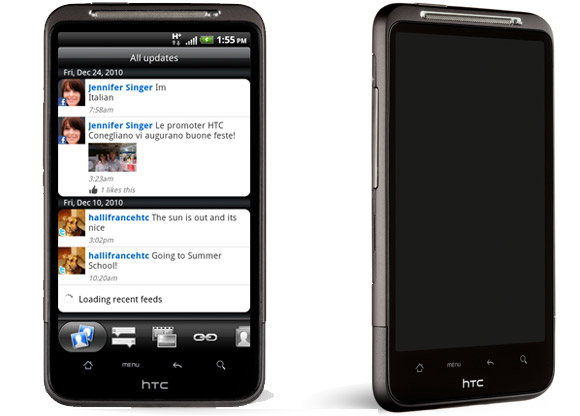 HTC Inspire 4G - big, beefy and bountiful - but over there