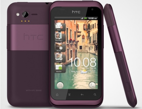 HTC Rhyme. It's a phone for laydees, don't you know