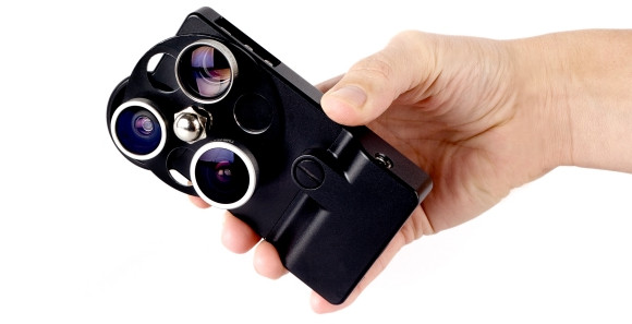 Turn your iPhone into a clunky, unwieldy zoom camera with this $249 Lens Dial attachment