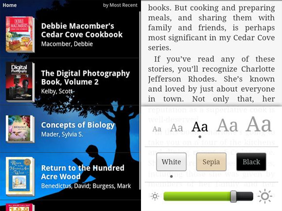 Kindle app now available on Android