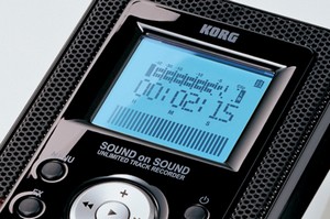 Korg Sound On Sound portable recorder offers unlimited overdubs
