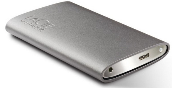LaCie accelerates stylish Starck Mobile Drive with USB 3.0