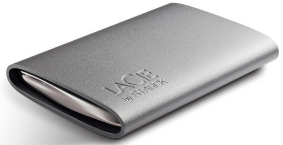 LaCie accelerates stylish Starck Mobile Drive with USB 3.0