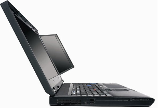 Lenovo ThinkPad twin-screen W701ds workstation: a gadget gourmet's treat