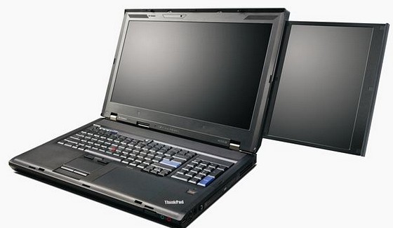 Lenovo ThinkPad twin-screen W701ds workstation: a gadget gourmet's treat