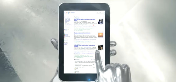 LG Optimus Pad gets handled by a Terminator