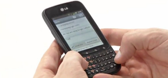 LG Optimus Pro looks to tempt wavering Blackberry users into the land of Gingerbread