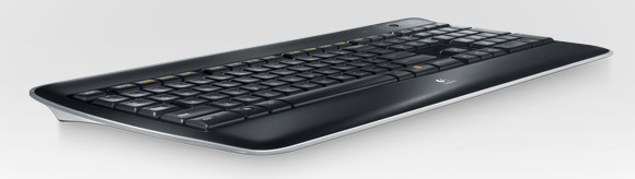 Logitech wireless illuminated keyboard K800 packs glow in the dark goodness