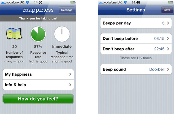 Mappiness iPhone apps aims to find out how happy Brits are 