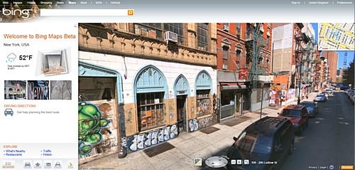 Microsoft Bing adds new features: Street Side impresses