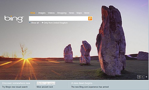 Microsoft's Bing search engine launches in the UK