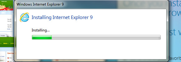 Microsoft Internet Explorer 9 annoys before it's even begun