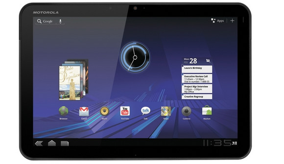 Motorola Xoom Android tablet