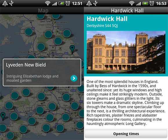 National Trust launches free Android app but it's a reet bloater