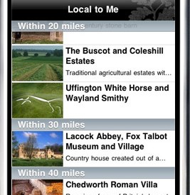 National Trust launch Apple iPhone app