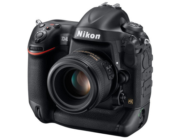 Nikon D4 flagship pro DSLR packs a delicious, full-frame 16.2MP sensor