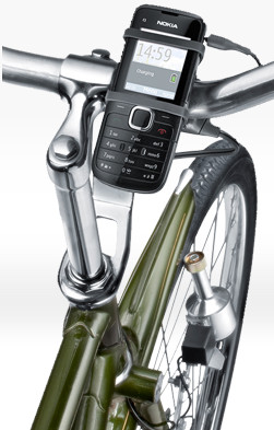 Nokia's bike-powered mobile phone charger hits the UK