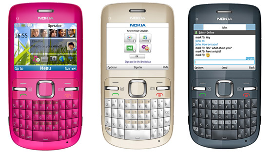 Nokia C3 budget smartphone for QWERTY buffs