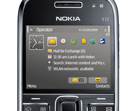 Nokia E72 ready for pre-order in the UK