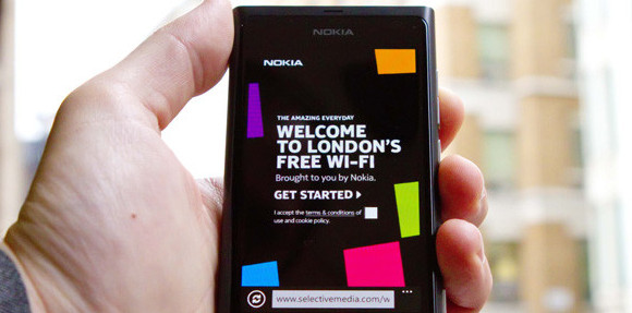 Nokia turns on free central London Wi-Fi network