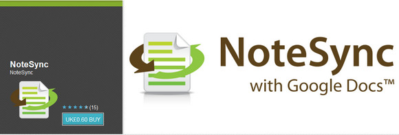 NoteSync for Android offers offline Google Docs access