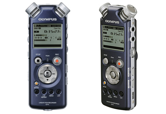 Olympus LS-5 voice recorder promises pocket-sized hi-fi 