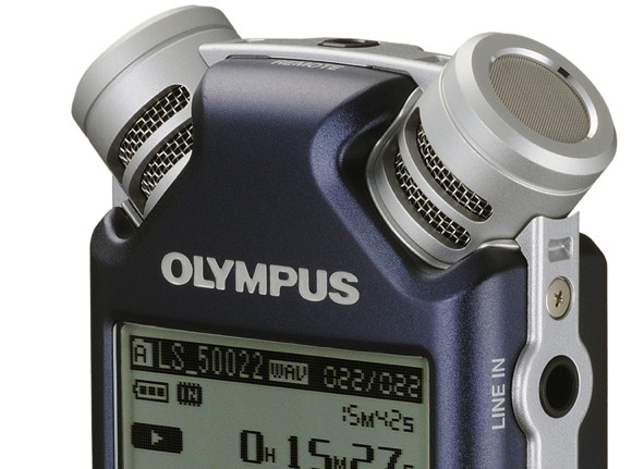 Olympus LS-5 voice recorder promises pocket-sized hi-fi 