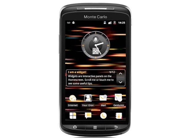 Orange ready Android Monte Carlo smartphone (aka ZTE Skate)