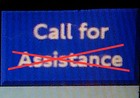 Official! Tube 'Call For Assistance' ticket button is pointless