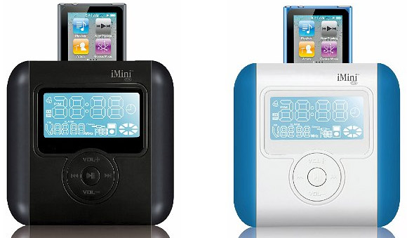 Ozaki iMini Cute2 travel iPod radio alarm clock