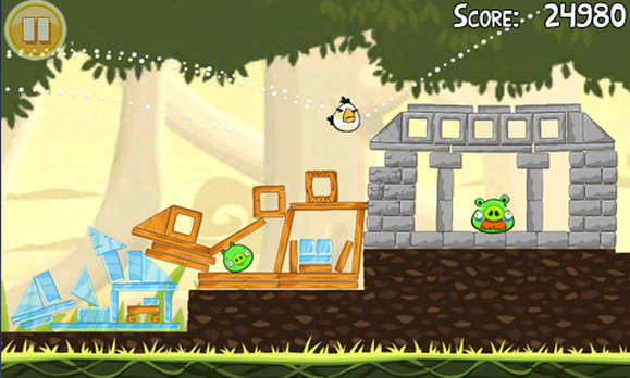 Angry Birds game arrives on Palm's webOS