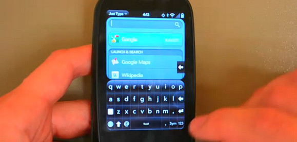 Onscreen keyboard finally coming to the webOS