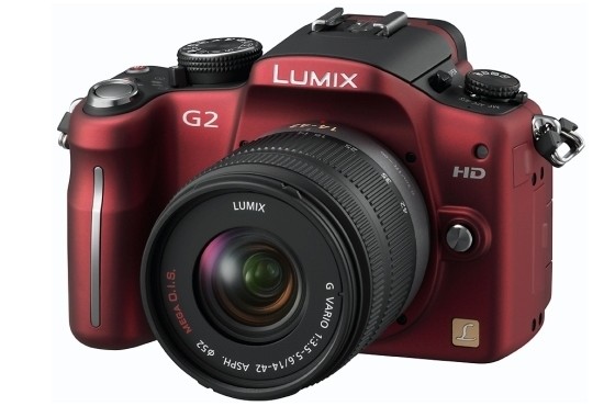 Panasonic Lumix DMC-G2 Micro Four Thirds touchscreen camera