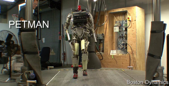 PETMAN humanoid robot scares the bejesus out of us