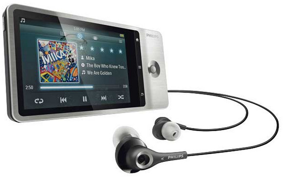 Philips GoGear Connect media player rocks into the UK with Android, Wi-Fi, GPS
