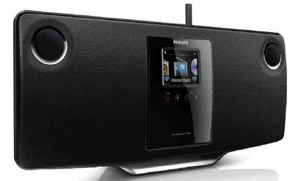 Philips Streamium wireless micro Hifi system cuts a dash