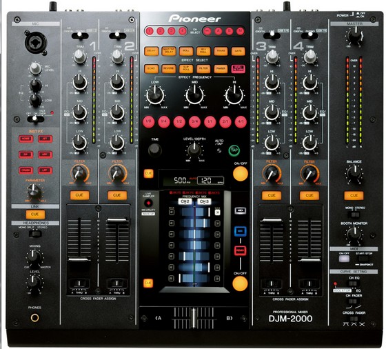 Pioneer DJM-2000 Mixer: the don of DJ mixers?