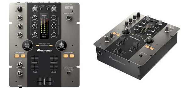 Pioneer DJM-250 DJ mixer - bangin' pro quality slider action for £249
