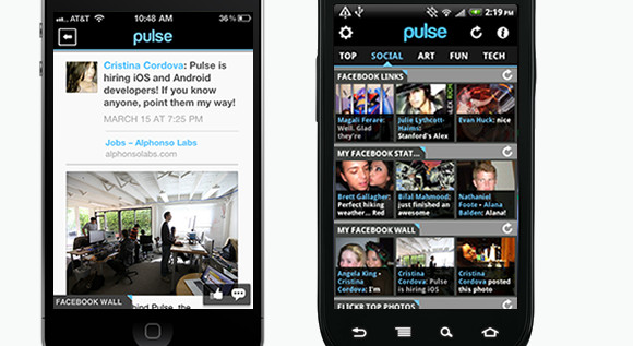 Pulse 2 Android/iPhone RSS reader packs in more features