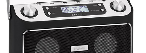 PURE's Élan II DAB/FM Portable Radio packs pause and rewind