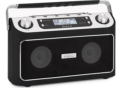 PURE's Élan II DAB/FM Portable Radio packs pause and rewind