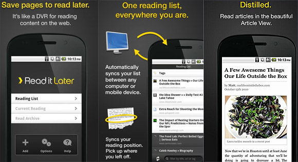 Read It Later comes to Android - Instapaper fans rejoice!