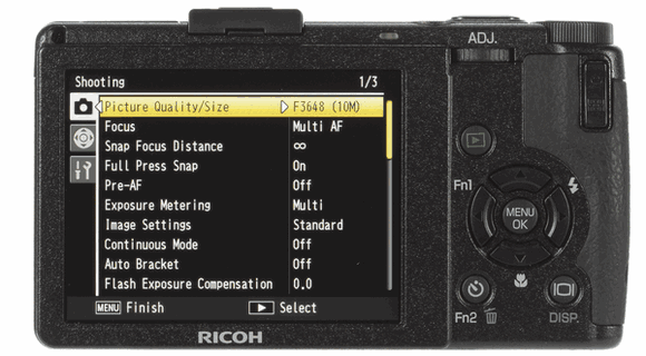 Ricoh GRD III high end compact camera review